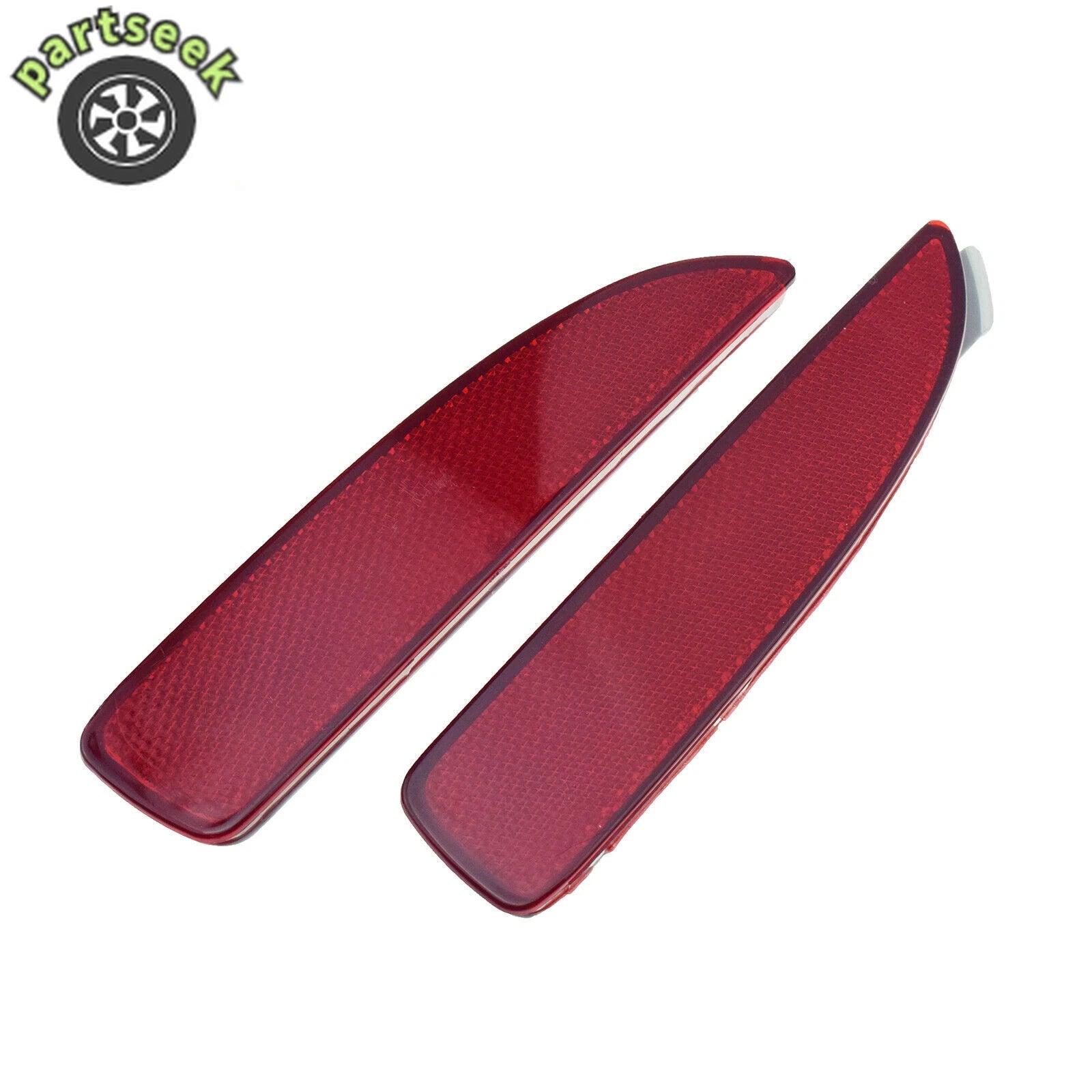 Left + Right Rear Bumper Reflector Light Side Marker For Mazda 3 5 6 MA1184101 6B93BC-57