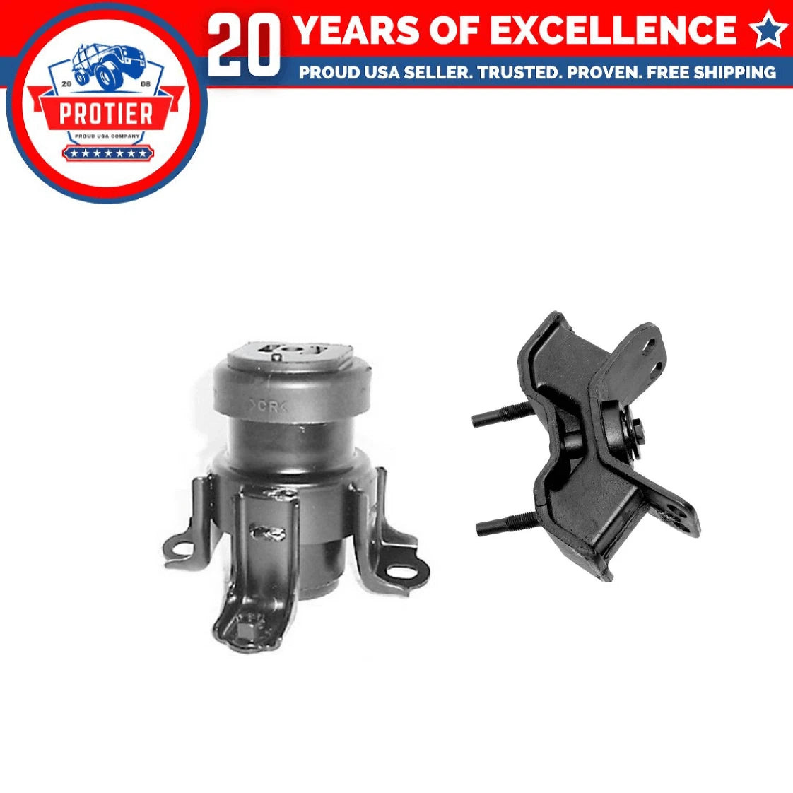 Motor & Trans Mount 2PCS Set Fit 1997-2001 Toyota Camry 3.0L for Auto Trans 6B93BC-57