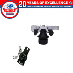 Motor & Trans Mount 2PCS Set Compatible for 2007-2012 Nissan Sentra 2.0L 6B93BC-57