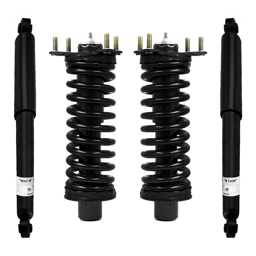 Front & Rear Complete Strut Assembly Shock Kit for 2007-2011 Dodge Nitro, 6B93BC-57