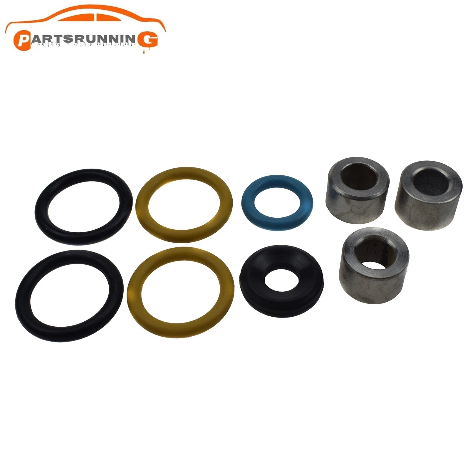 Intake Manifold Gasket Set W/Blue Hose For 2003-10 Ford Powerstroke Diesel 6.0L 6B93BC-57