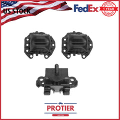 Motor & Trans Mount 3PCS Set Fit 98-02 Chevy Camaro / Pontiac Firebird 5.7L 6B93BC-57