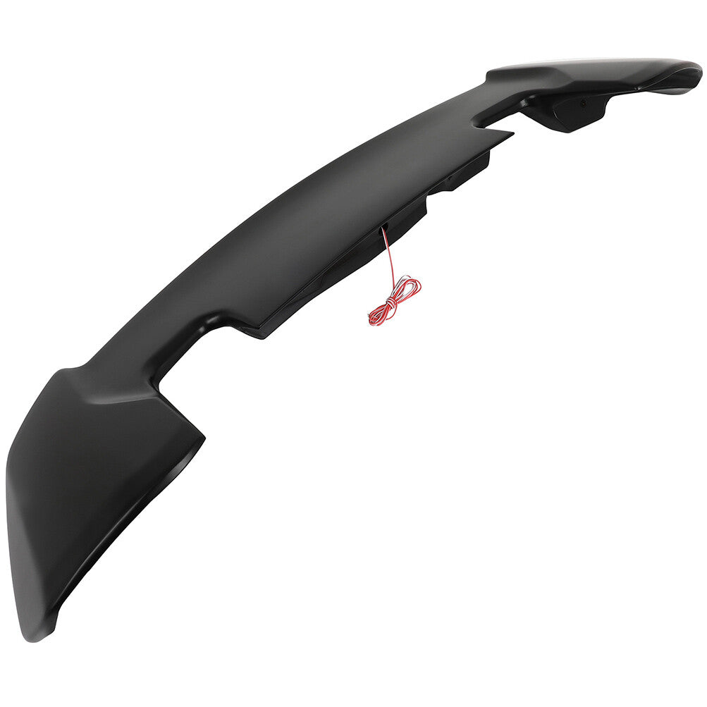 Roof Spoiler w/LED 3RD Brake Light Fits 2014-2019 Honda Fit Jazz Hatchback 6B93BC-57