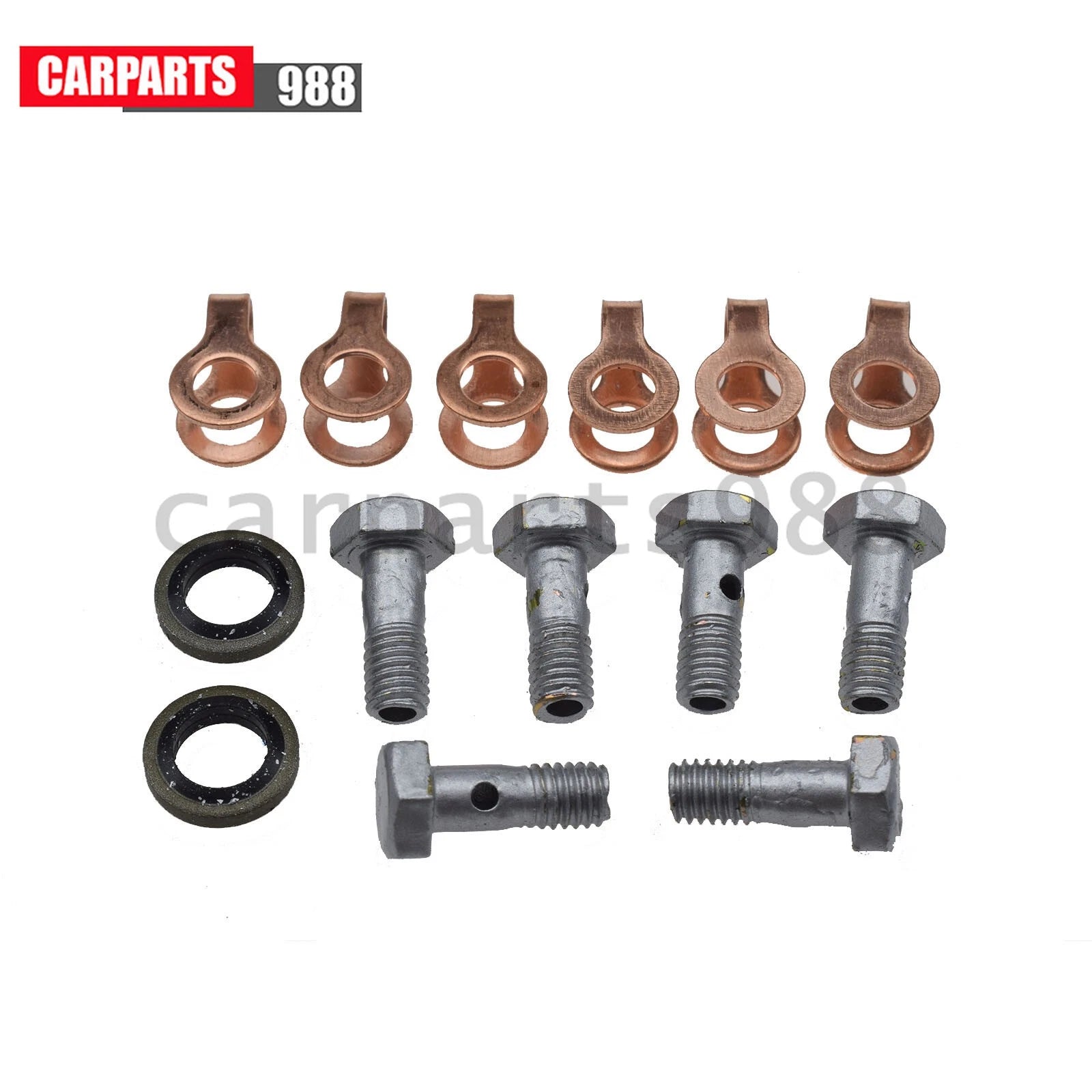 3905307 Fuel Return line Banjo Bolt kit for Dodge Cummins 89-98 12v 4bt 6bt 6ct 6B93BC-57