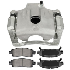 Rear Left Right Brake Caliper Brake Pads Set 5Pcs For 2002-2006 GMC Envoy XL 6B93BC-57
