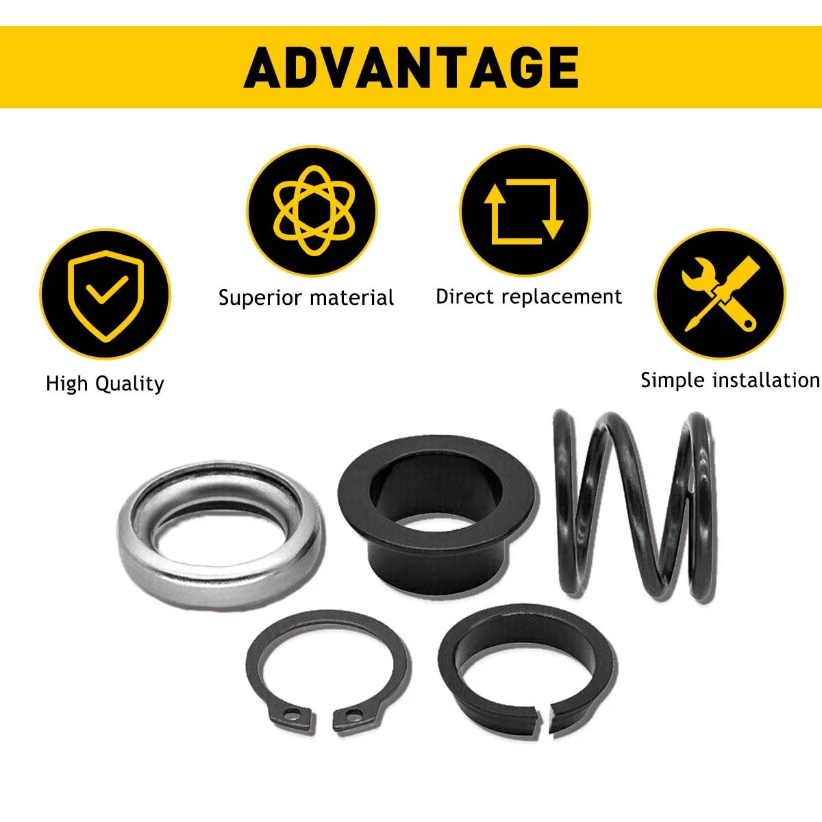 Steering Column Upper Bearing Kit Fit 1992-2007 F150-F450 Ford Mercury Lincoln 6B93BC-57