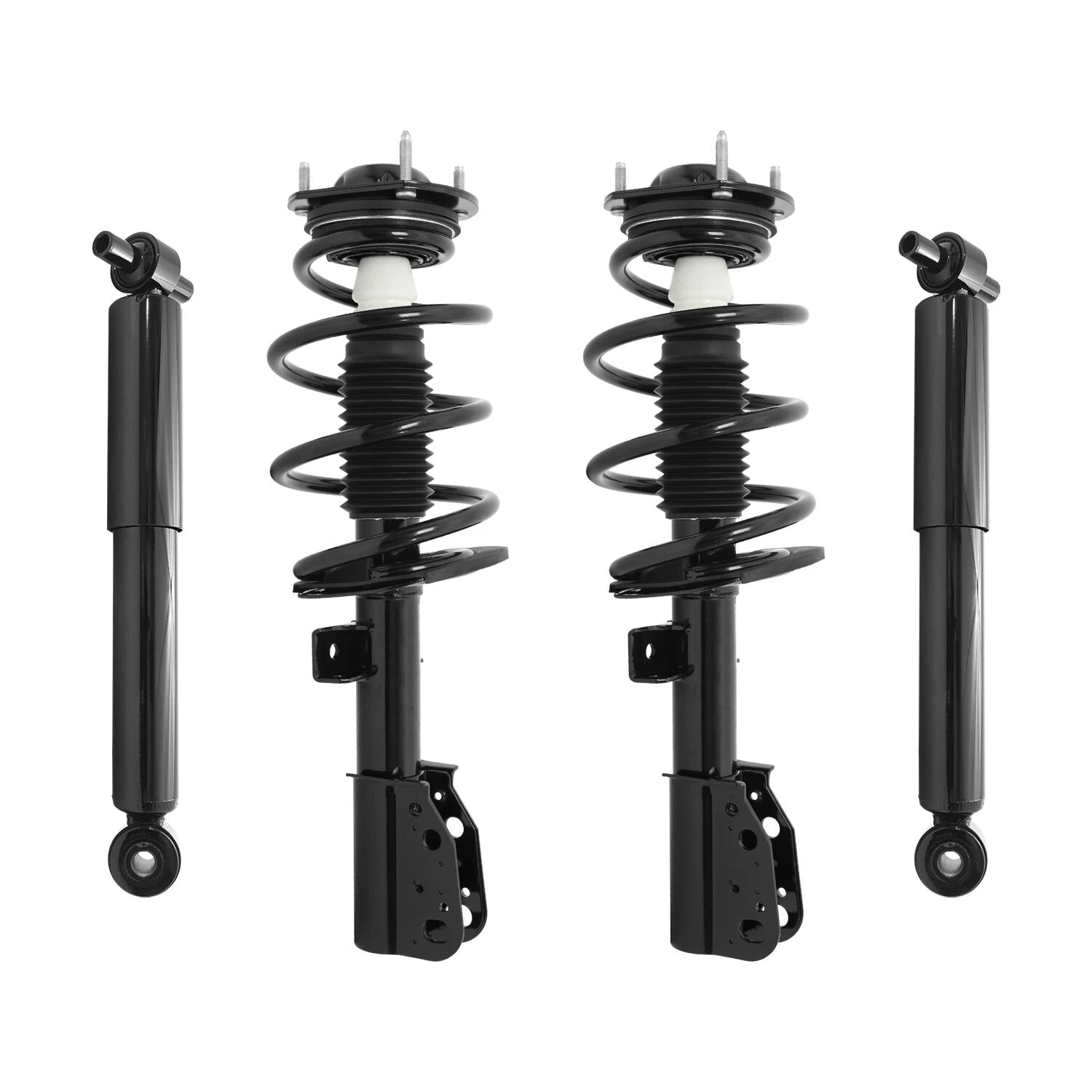 Front & Rear Complete Strut Assembly Shock Kit for 2013-2017 Buick Enclave, 6B93BC-57