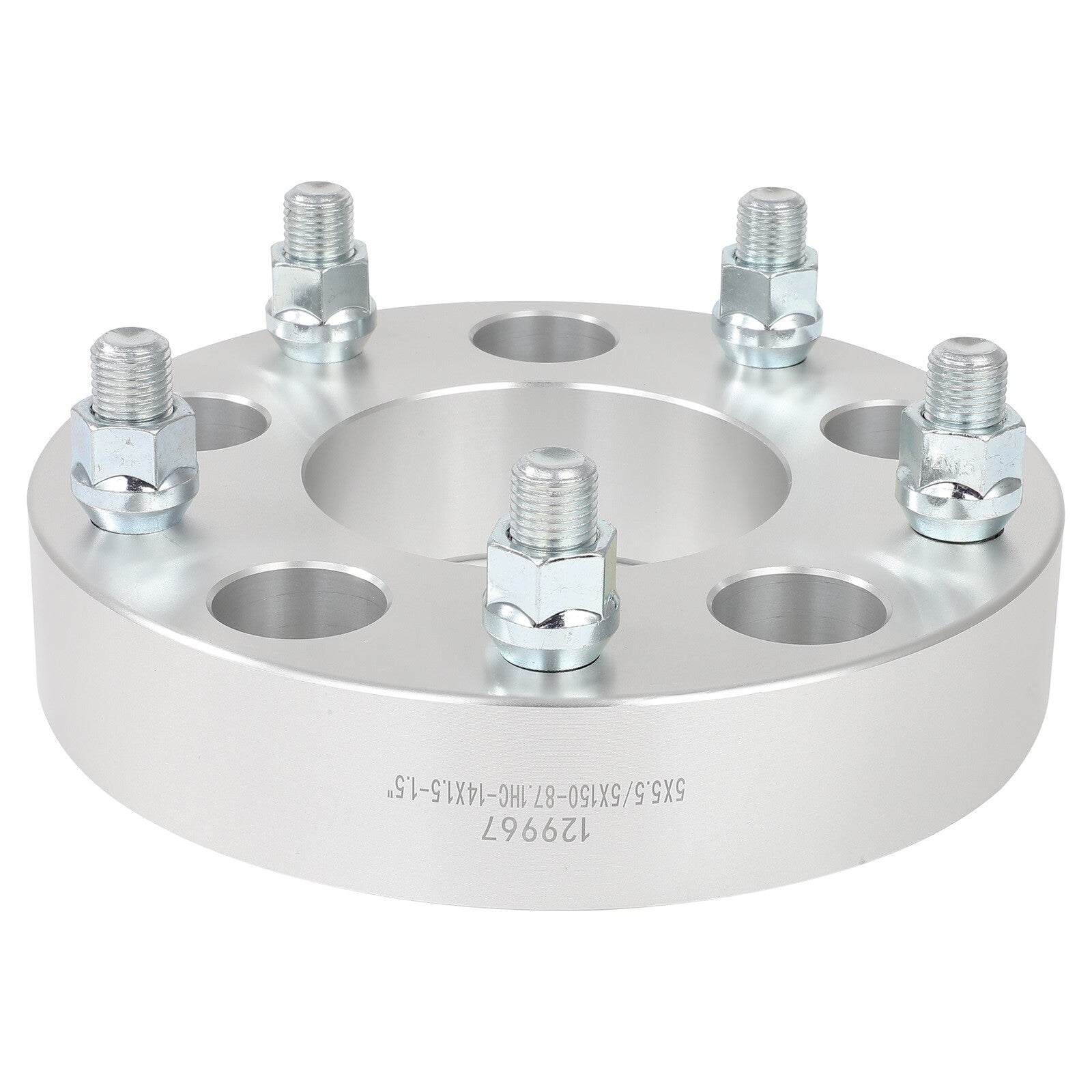 2 Pcs 1.5" 5x5.5 to 5x150 Wheel Adapters 14x1.5 For Ram 1500 Convert to Tundra 6B93BC-57