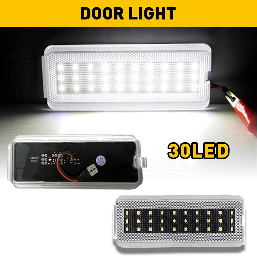 2X LED Door Courtesy Light Panel For 1999-07 Ford Duty Super F250 F350 F450 F550 6B93BC-57