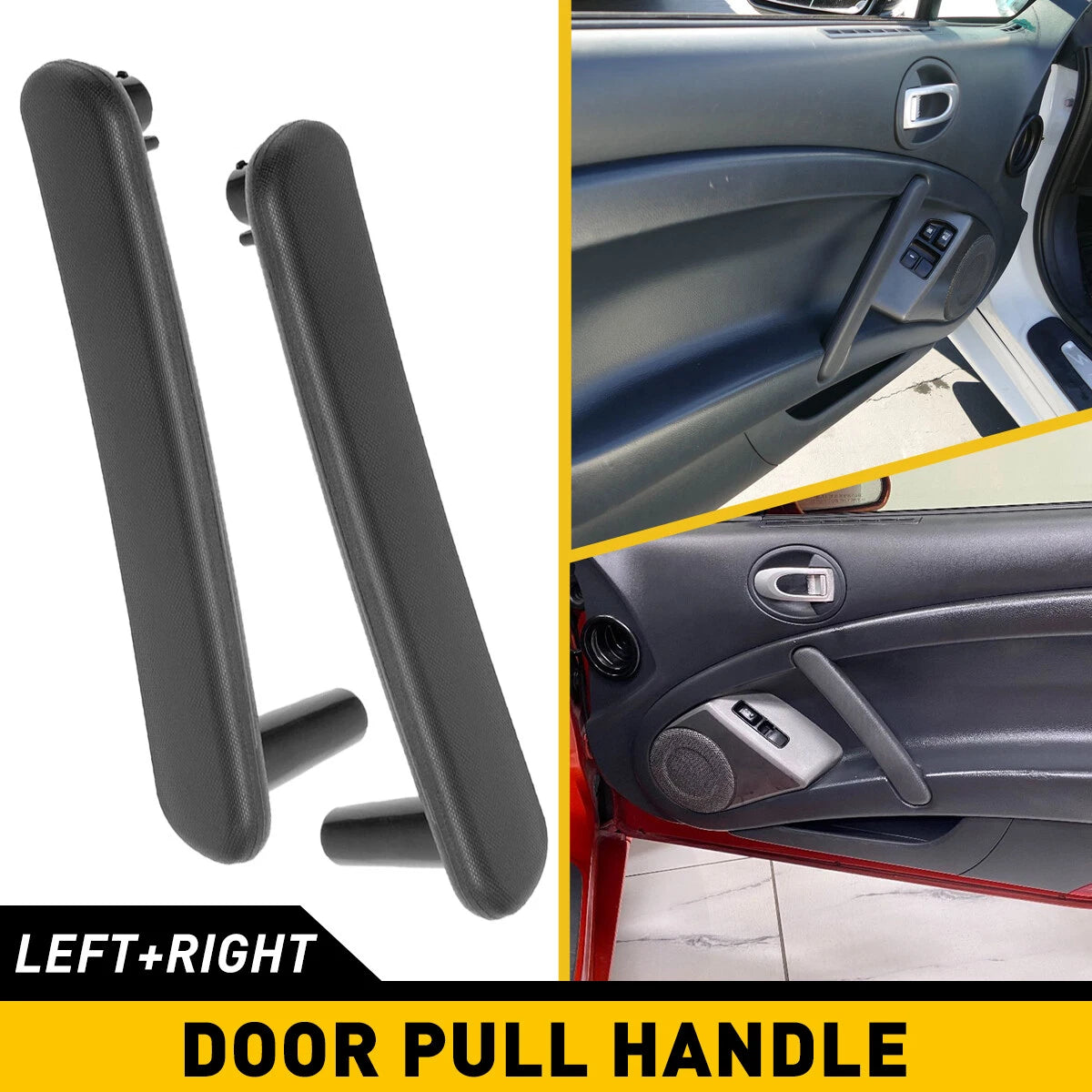 Pair Left+Right Inside Door Pull Open Handle For Mitsubishi Eclipse 2006-2012 EA 6B93BC-57