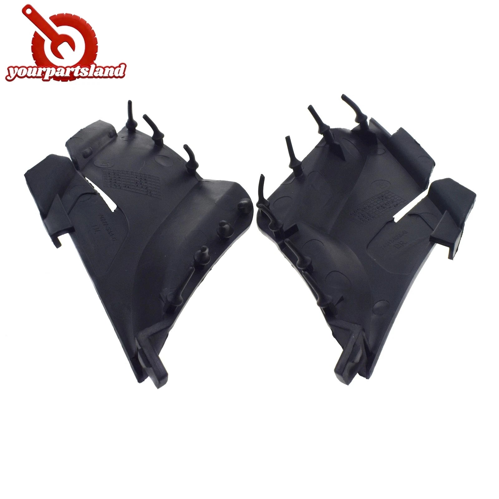 Pair Engine Hood Hinge Trim Cover Cap for HONDA FIT JAZZ Hatchback GD 2003- 2008 6B93BC-57
