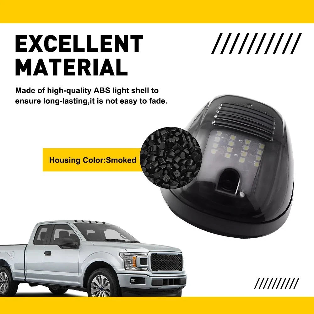 5X Led Top Cab Marker Roof lights Amber For 2003-2018 Dodge Ram 1500 2500 3500 A 6B93BC-57