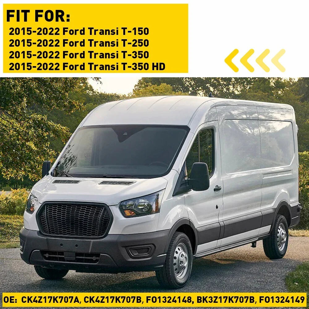 Mirror Upper/Lower Glass Driver Left for LH Side Ford Transit Van 150 250 350 HD 6B93BC-57