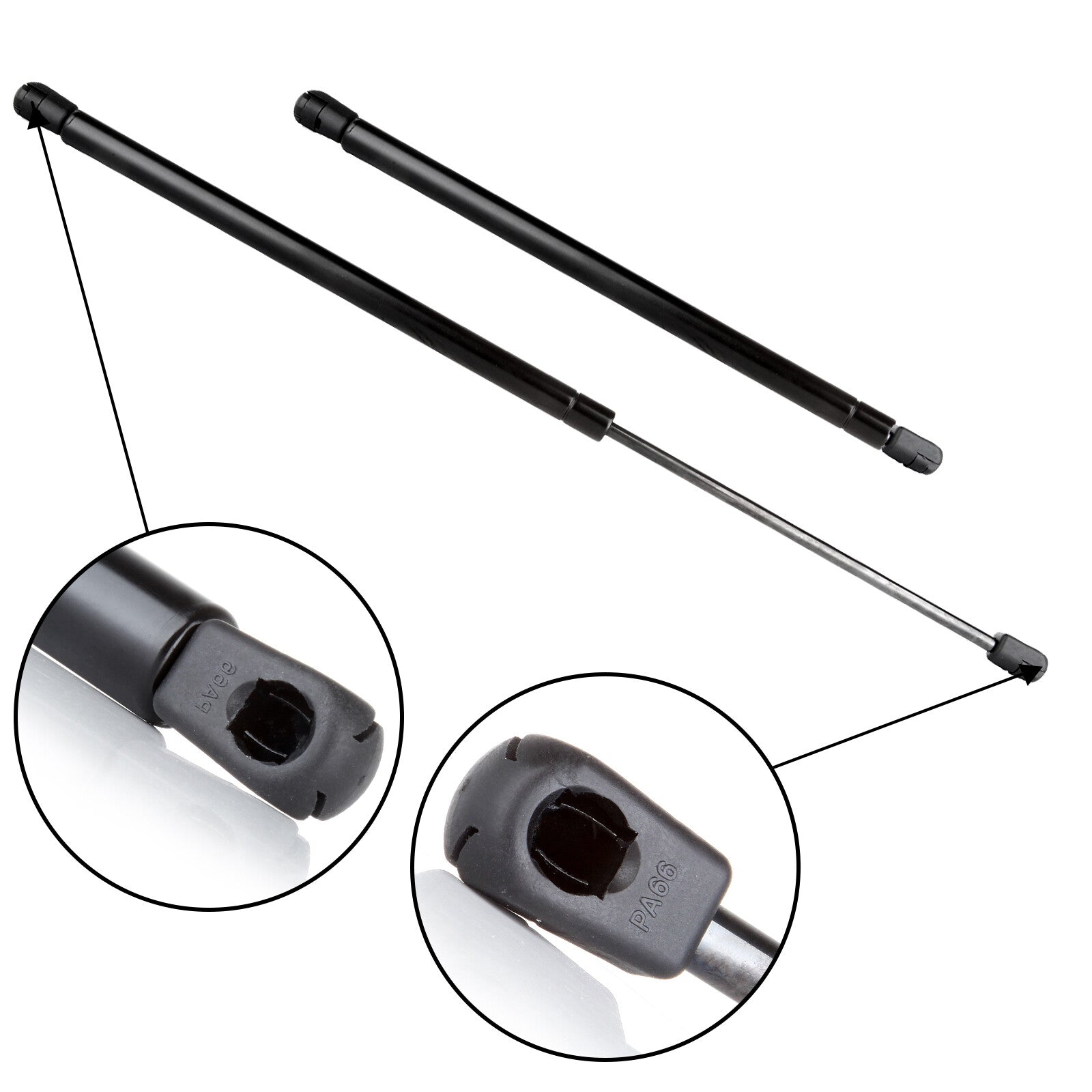 ECCPP 2x Liftgate Hatch Tailgate Lift Supports For 2001-2006 Hyundai Santa Fe ECCPP