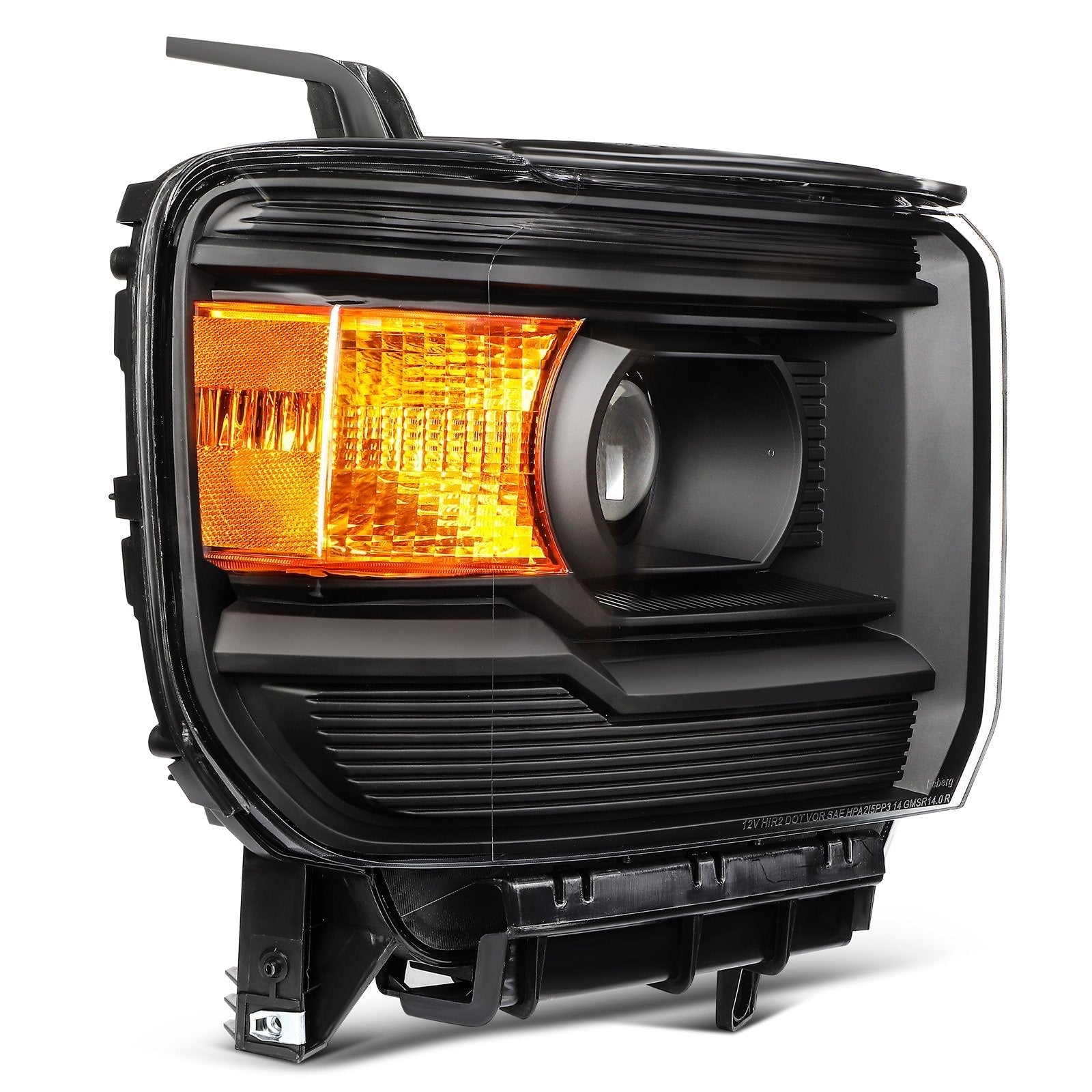 Pair Kit LED Headlights For 2015-2019 2500HD 3500HD 2014-2015 GMC Sierra 1500 6B93BC-57