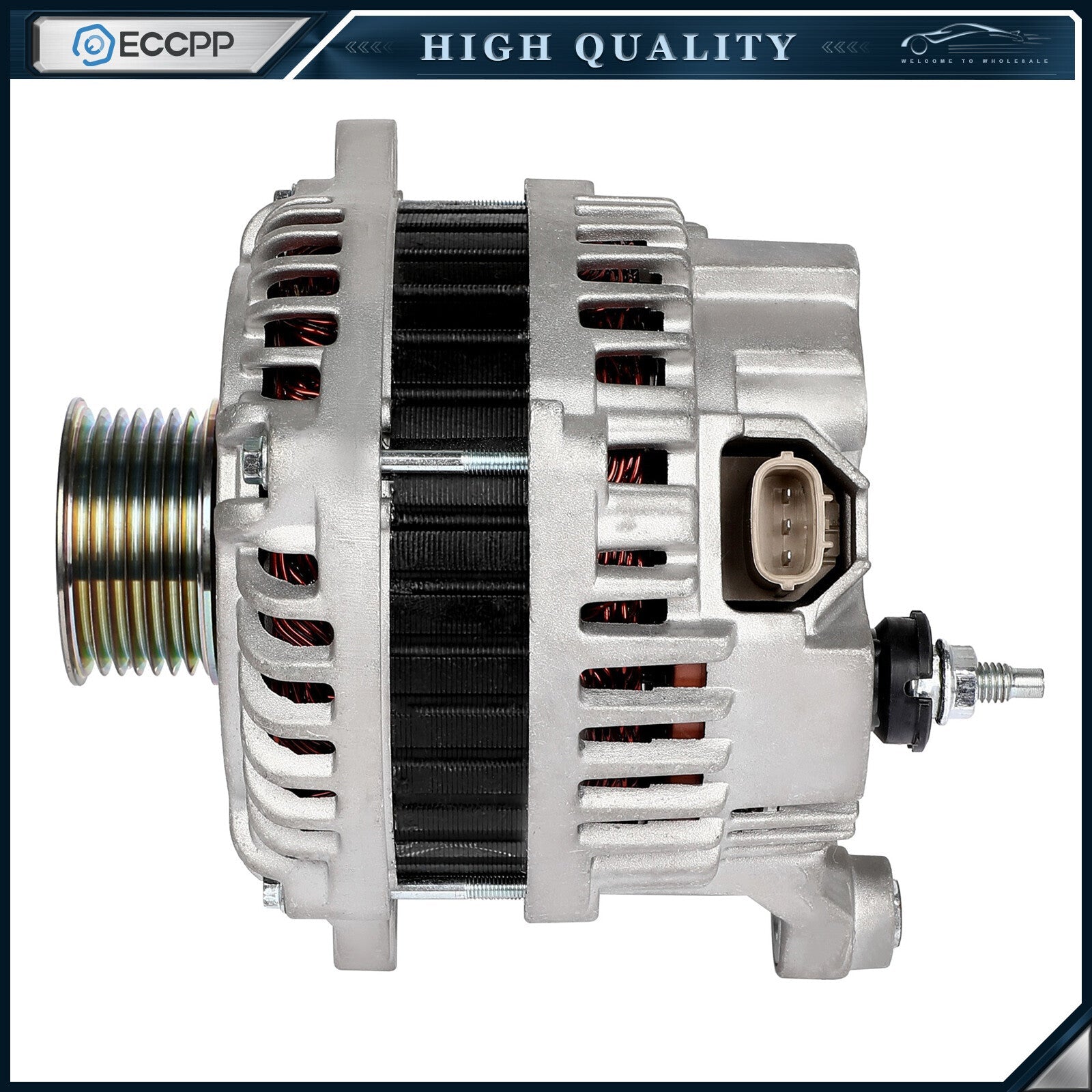ECCPP Alternator for Infiniti G35 2007 2008 3.5L,G37 2008-2010 3.7L A003TJ1991 6B93BC-57