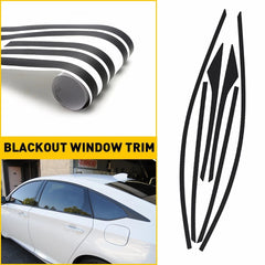 Chrome Blackout Glossy Window Delete Trims For Honda Accord Sedan 2018-22 EOA 6B93BC-57