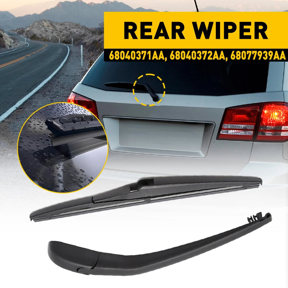 Rear Wiper Arm With Blade Fits Dodge Journey 3.6L 2.4L 2009-2020 ABS 68040371AA 6B93BC-57