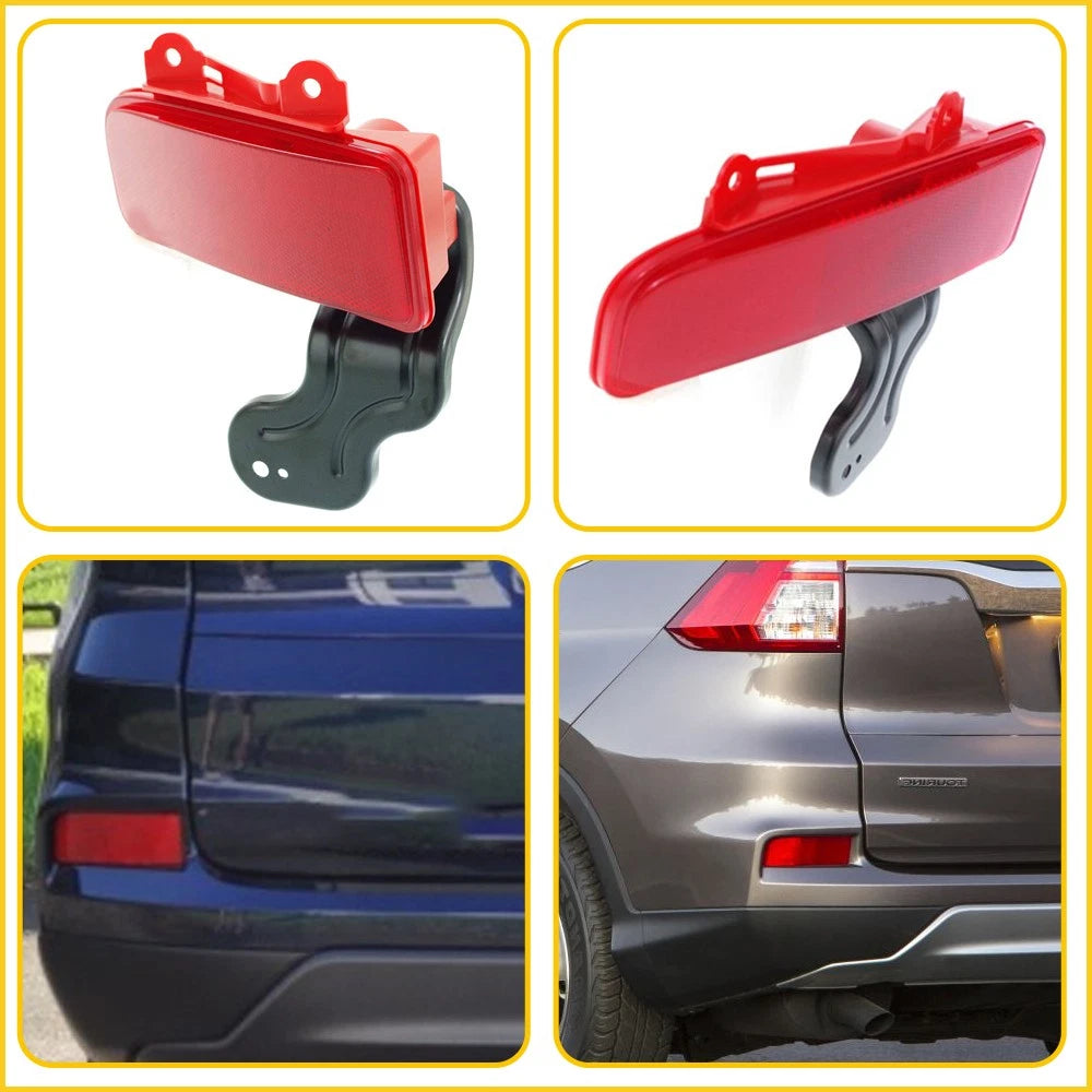 For Honda CRV CR-V 2015 2016 Driver Left Rear Reflector Bumper Light Marker Case 6B93BC-57