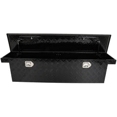 60" Aluminum Tool Box Truck Bed Trailer RV Toolbox W/2x Lift Air Rod + 2x Lock 6B93BC-57