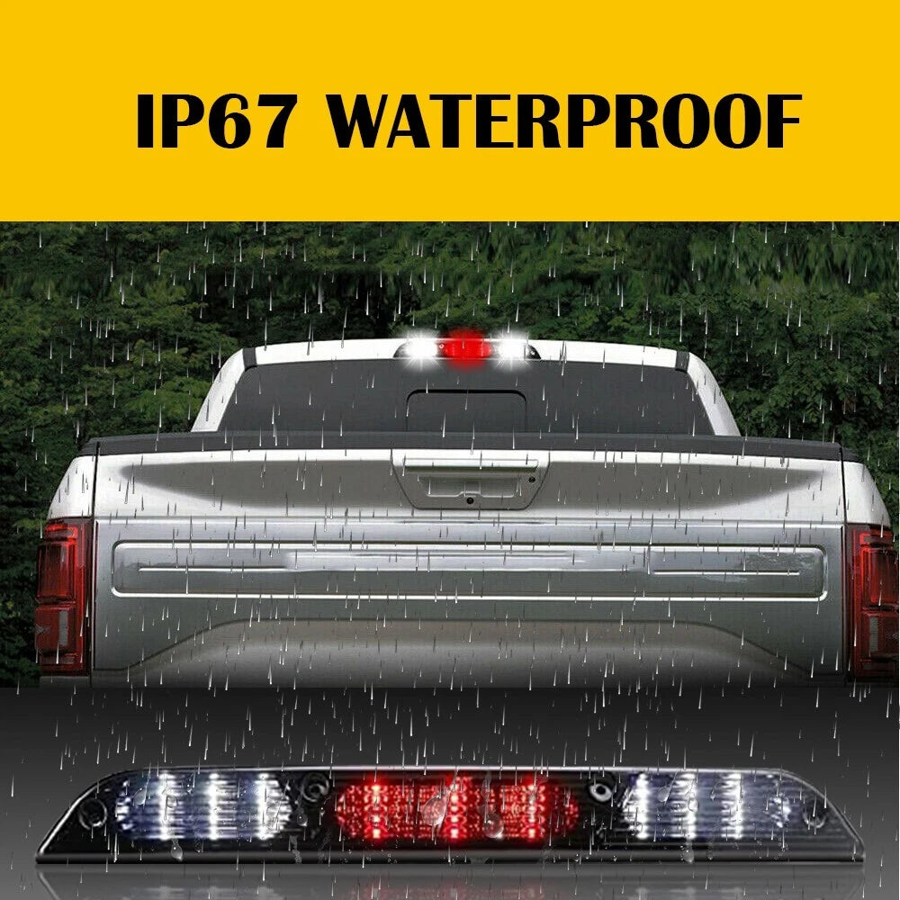 FOR 15-20 FORD F150/SUPER LED DUTY THIRD 3RD TAIL BRAKE LIGHT CARGO LAMP TINTED 6B93BC-57