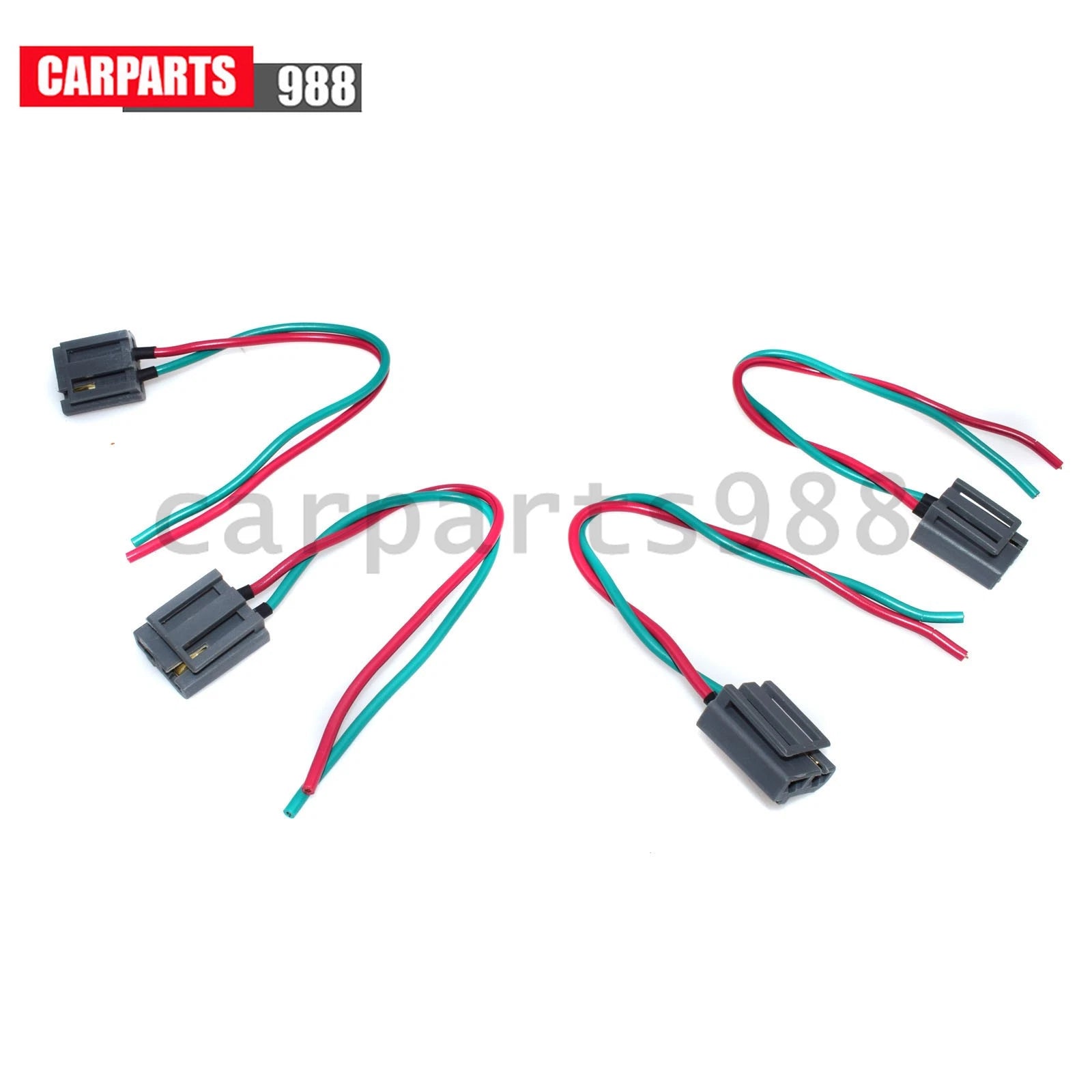 4PCS Distributor Pigtail Wire Harness For GM HEI Power &Tach Connector Plug 12V 6B93BC-57