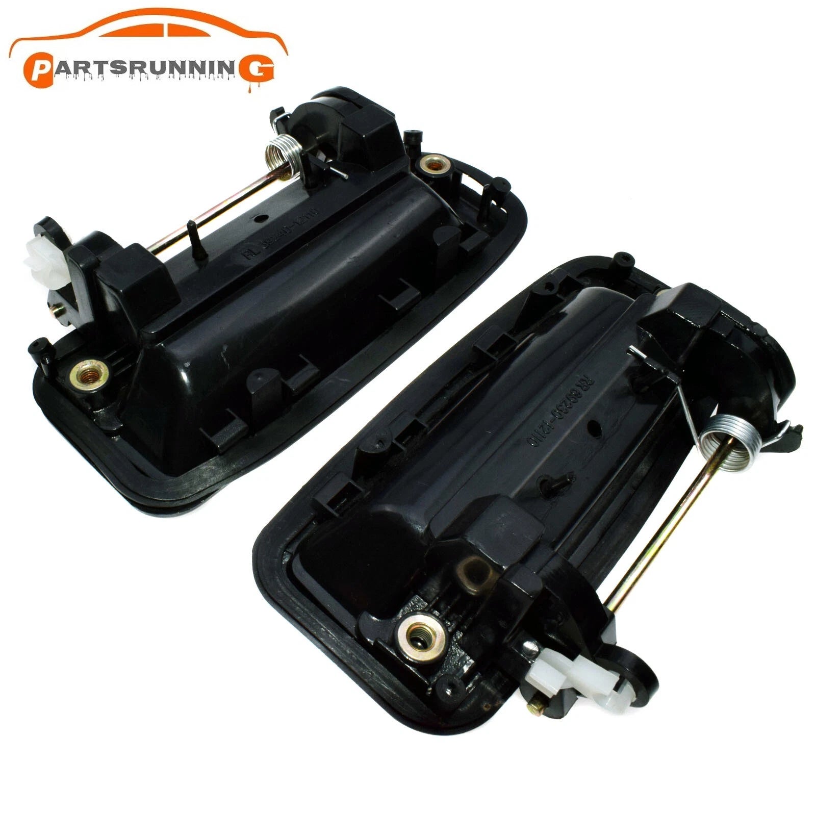 For 1988-1992 Toyota Corolla 2PCS Outside Outer Door Handle Rear Left & Right 6B93BC-57