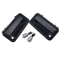 Front Exterior Door Handle w/ Lock Cylinder For Chevy GMC / K1500 Tahoe Blazer 6B93BC-57