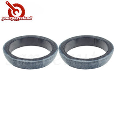 2Pcs For Subaru Forester WRX STi Legacy Downpipe to Catback Donut Exhaust Gasket 6B93BC-57