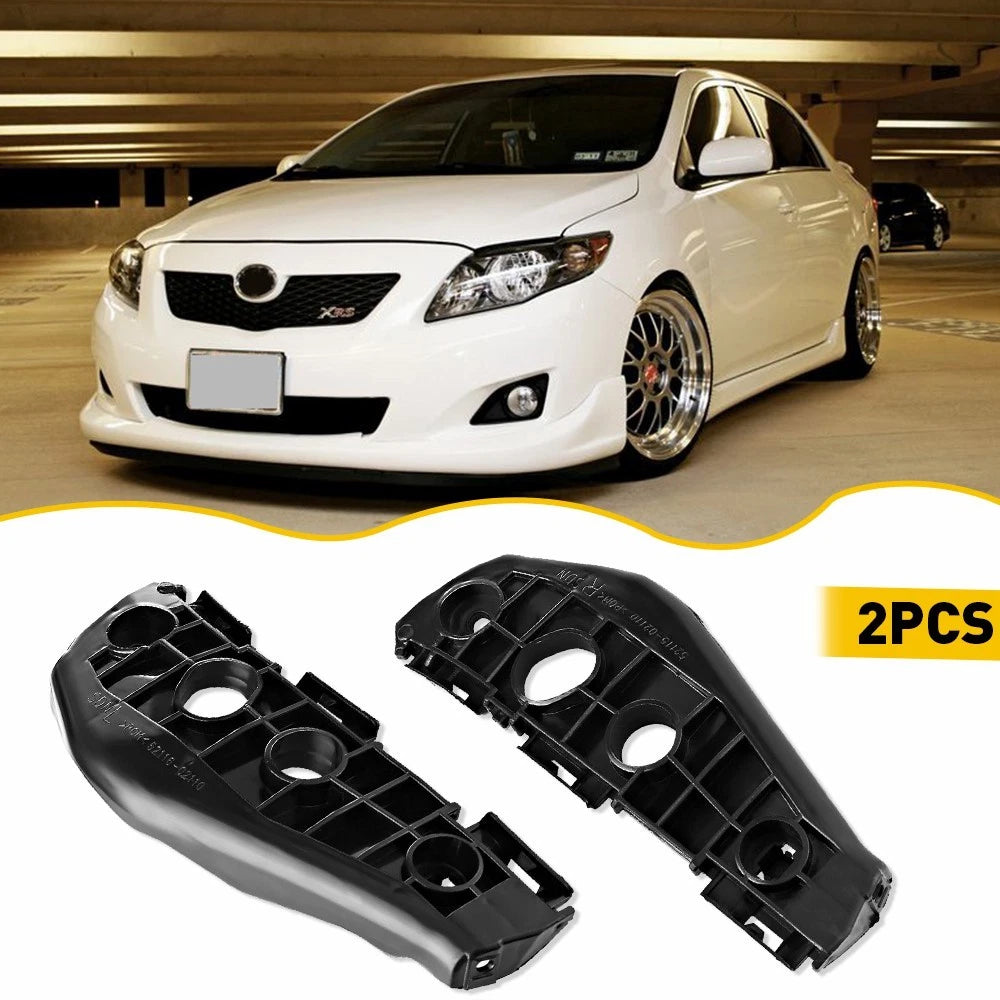 For 2009-2010 Toyota Corolla 2PCS Left Right Side Bumper Support Bracket EOA 6B93BC-57