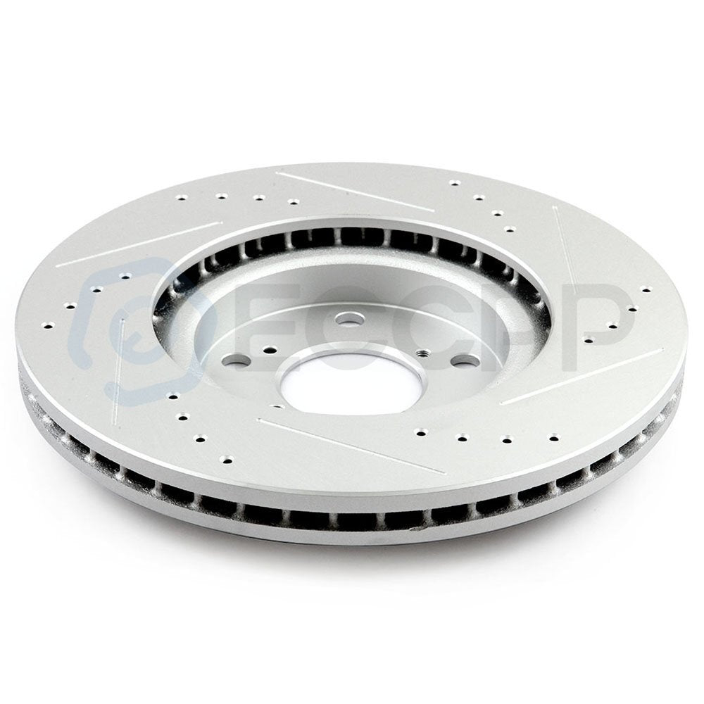 Front Disc Brake Rotors Ceramic Brake Pads for 2011 2012 2013 2014 Honda Odyssey 6B93BC-57