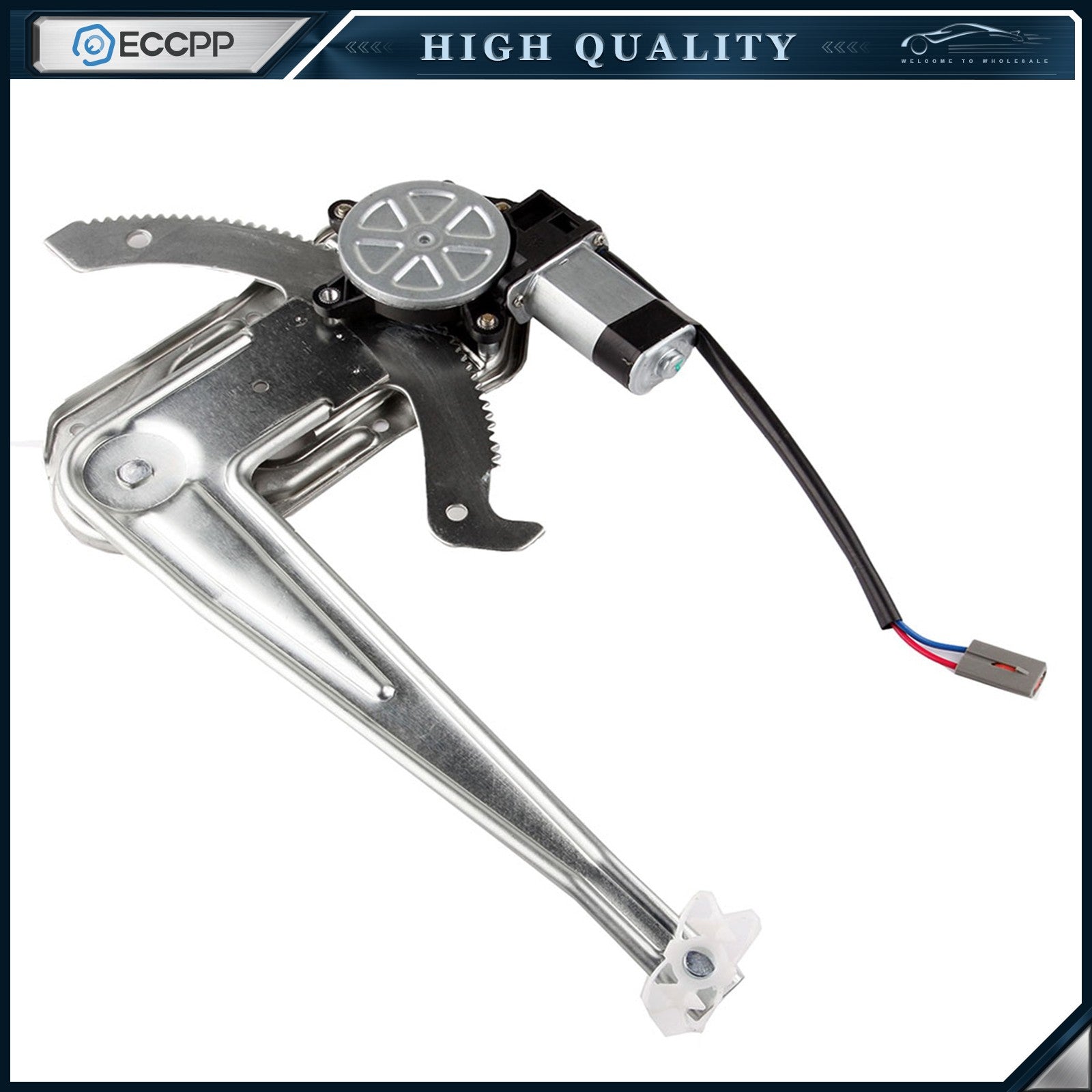 For 1993-11 Ford Ranger Front Right Passenger RH Power Window Regulator w/Motor 6B93BC-57