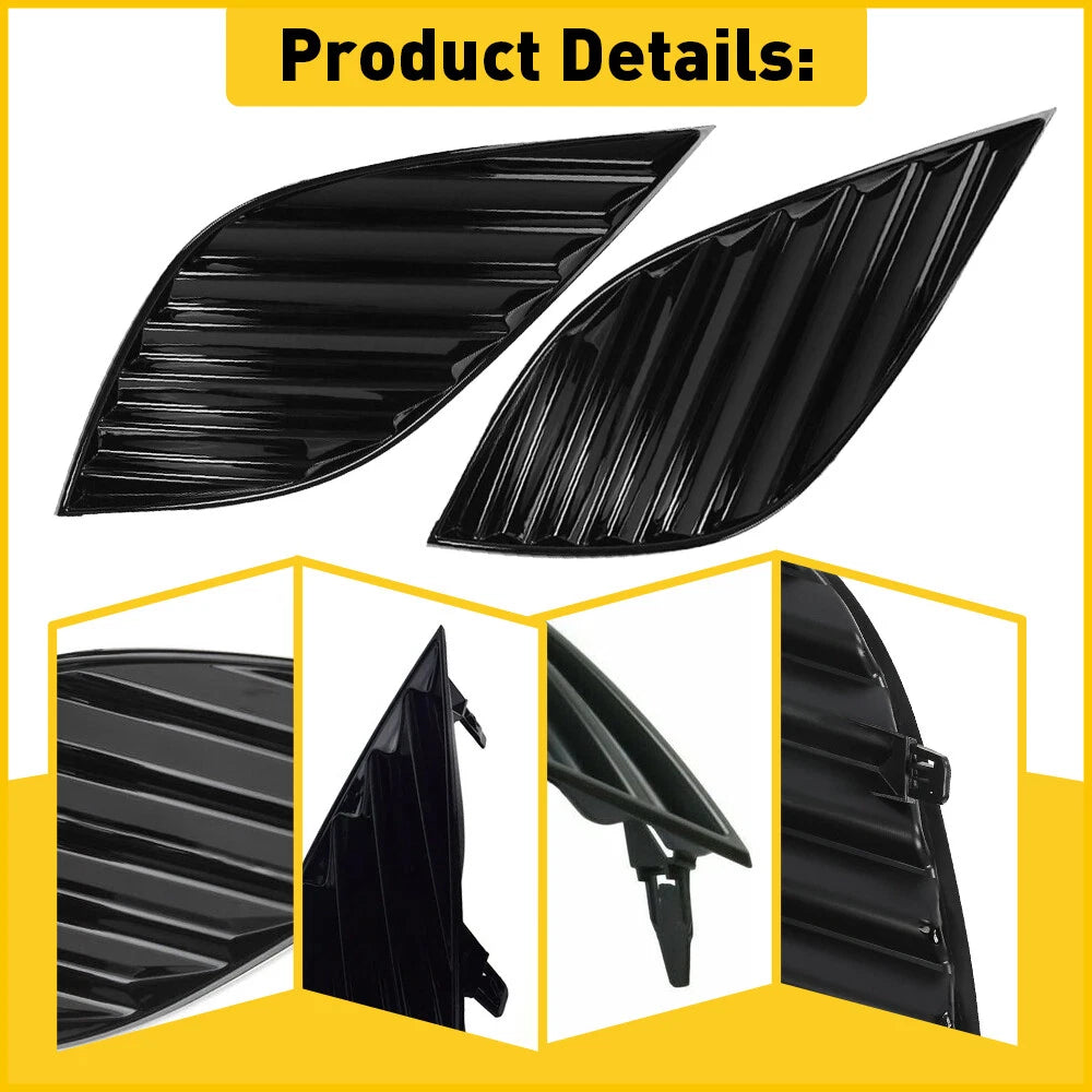 Front Bumper Fog Light Covers Bezel For Toyota Camry SE XSE 2018 2019-2020 EOA 6B93BC-57