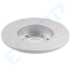 Discs Brake Rear Rotors For 2012-2013 Volkswagen Golf Highline Comfortline 2,0L 6B93BC-57