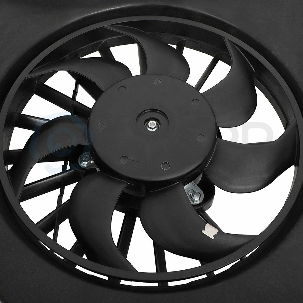 Radiator Condenser Cooling Fan Assembly For 2005-2007 Chrysler Town & Country 6B93BC-57