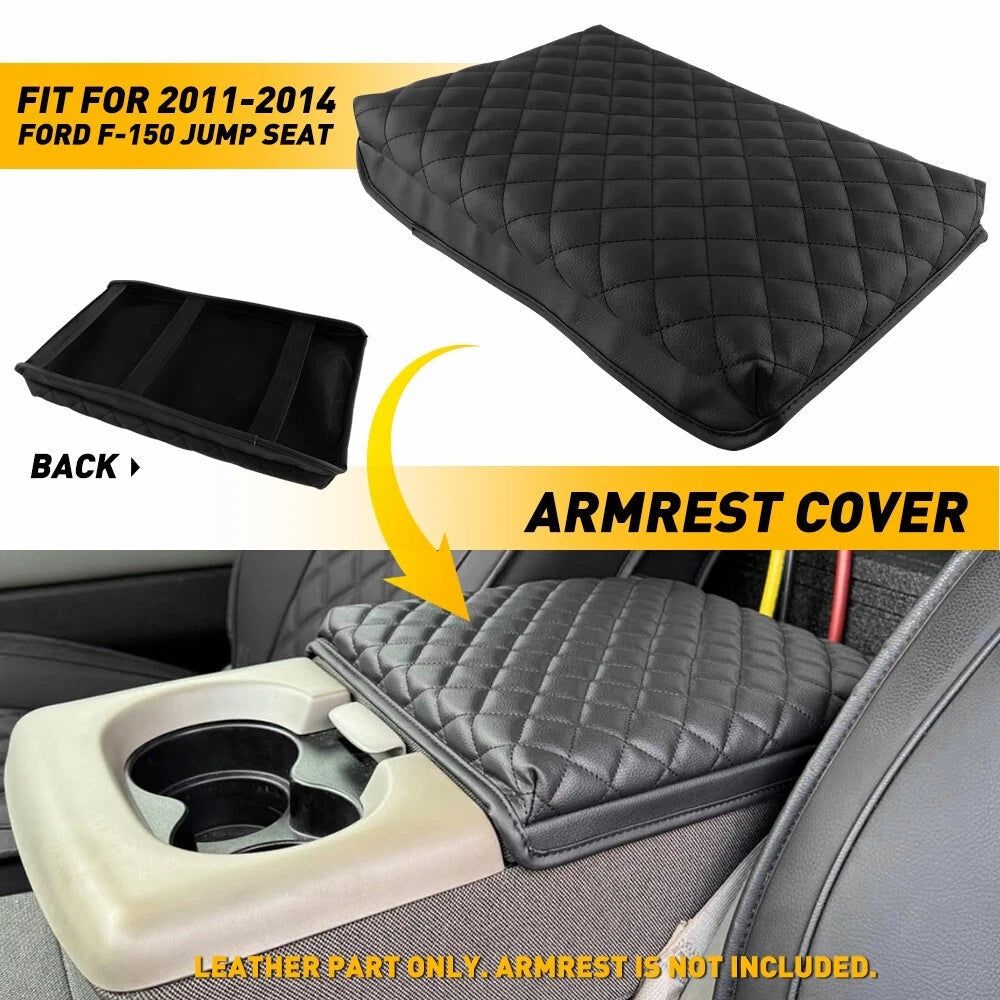 FOR Ford F-150 Jump Seat 2011-2014 Center Console Lid Armrest Protector Cover EA 6B93BC-57