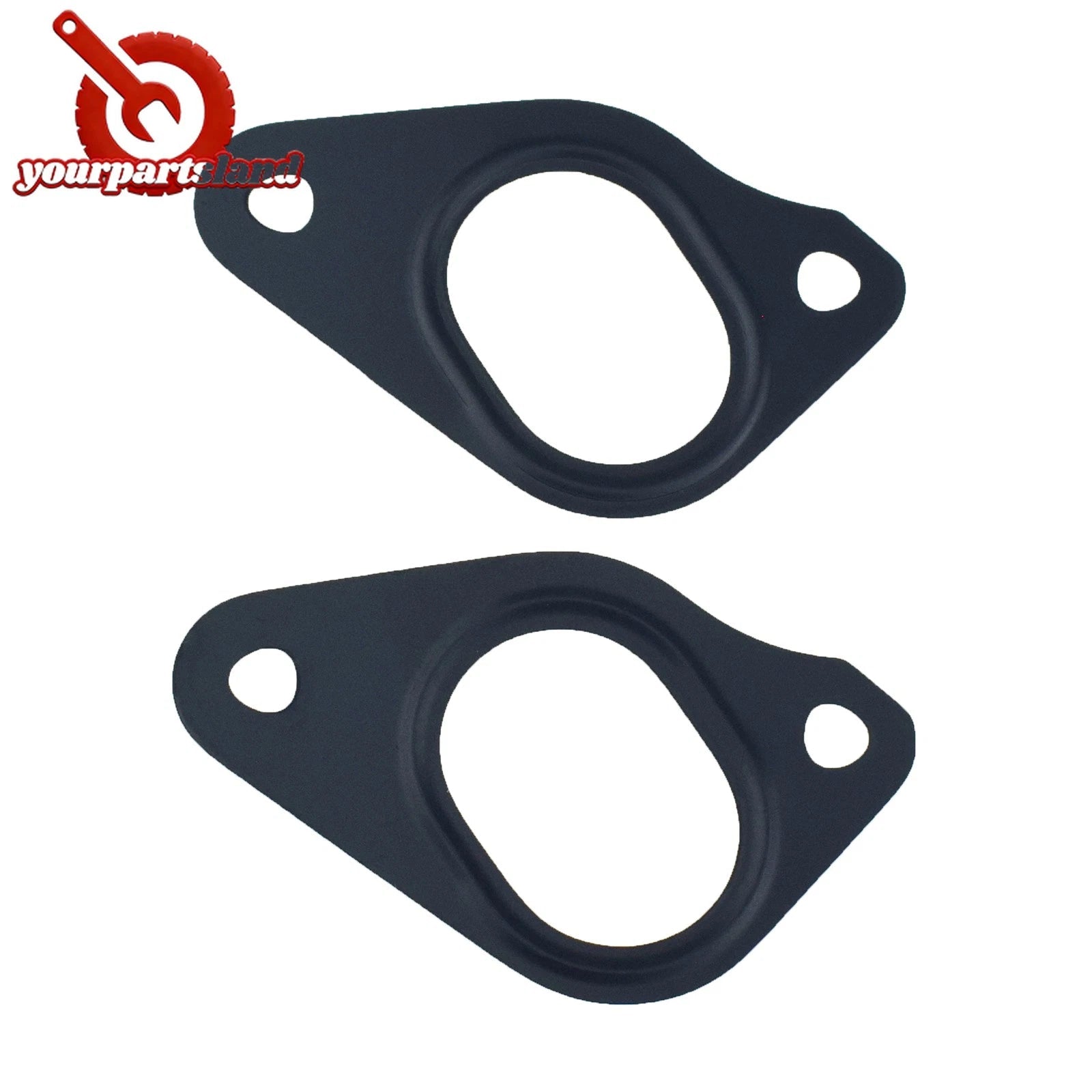 2PCS Water Pump Gasket For Range Rover Sport & Vogue 5.0 V8 LR049370 LR011562 6B93BC-57