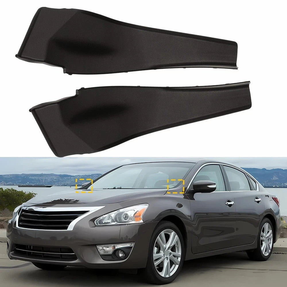For 2013-2015 Nissan Altima Front LH+RH Windshield Wiper Cowl Extension Trim EOA 6B93BC-57
