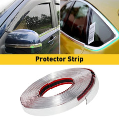 16ft Chrome 1inch Trim Molding Strip Car Door Window Bumper Side Trime Protector 6B93BC-57