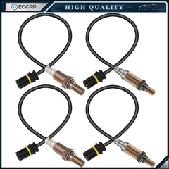 4pcs Upstream+Downstream O2 02 Oxygen Sensor For 01-03 Mercedes-Benz ML320 3.2L 6B93BC-57