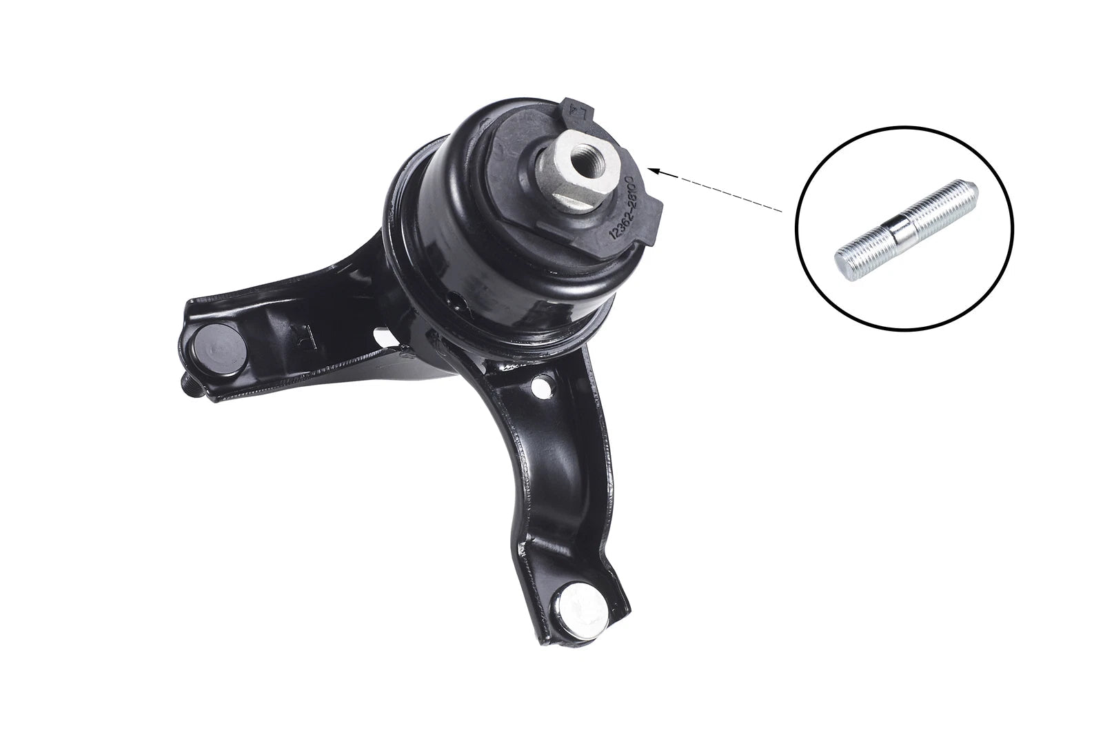 Engine Mount compatible with Toyota 2001-2007 Camry Solara Highlander l4 2.4L 6B93BC-57