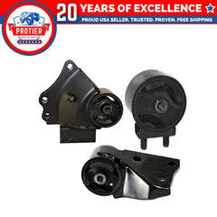 Fits 2000-2004 Kia Spectra 1.8L AUTO Trans Motor & Trans Mount Set 3PCS : 6B93BC-57