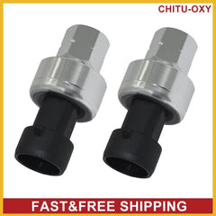 2pcs A/C Refrigerant Pressure Sensor for Ford Fusion 2.5L Lincoln MKZ Fiat 500X 6B93BC-57