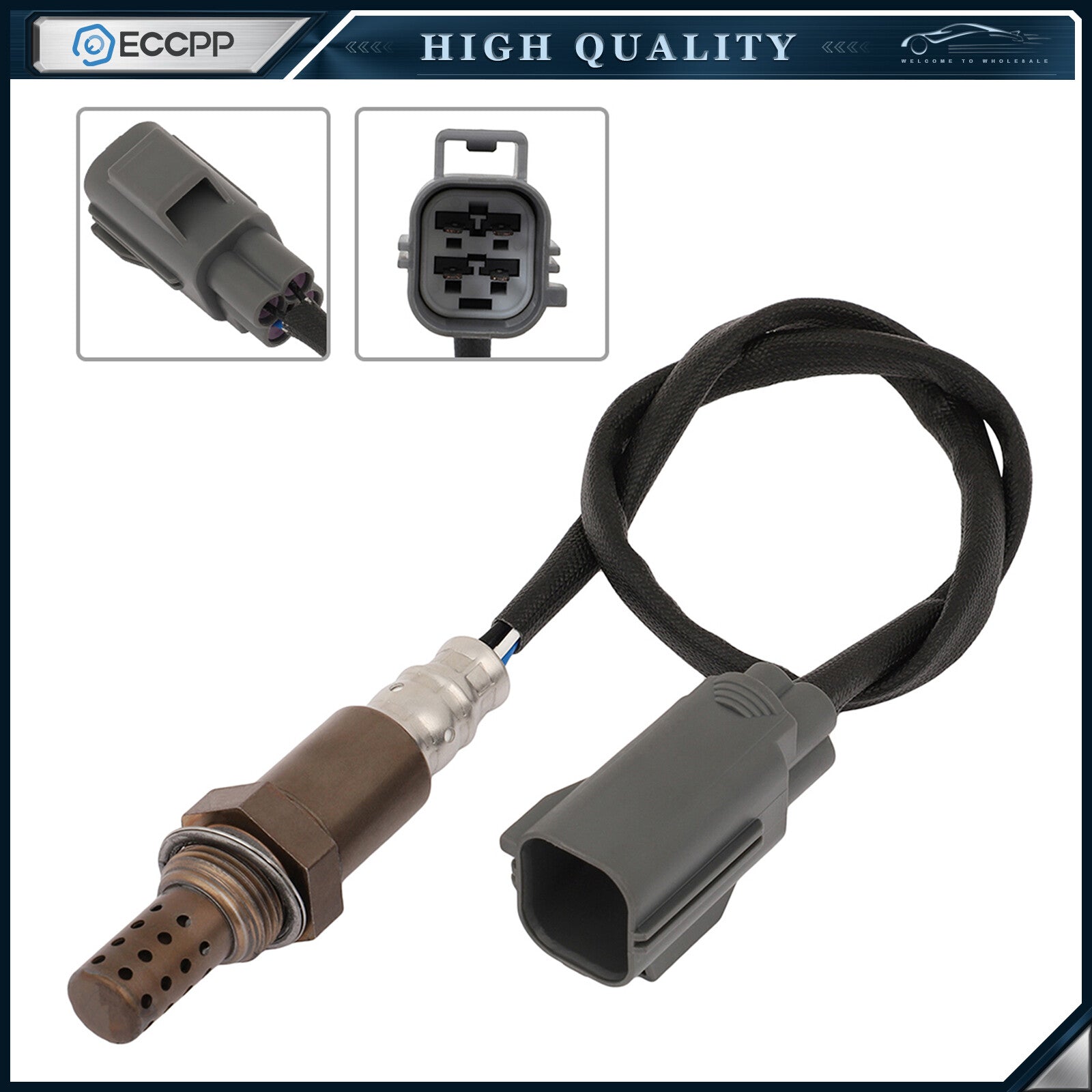 Downstream for 2005-2006 Land Rover LR3 4.0L 4.4L O2 02 Oxygen Sensor Post Cat 6B93BC-57