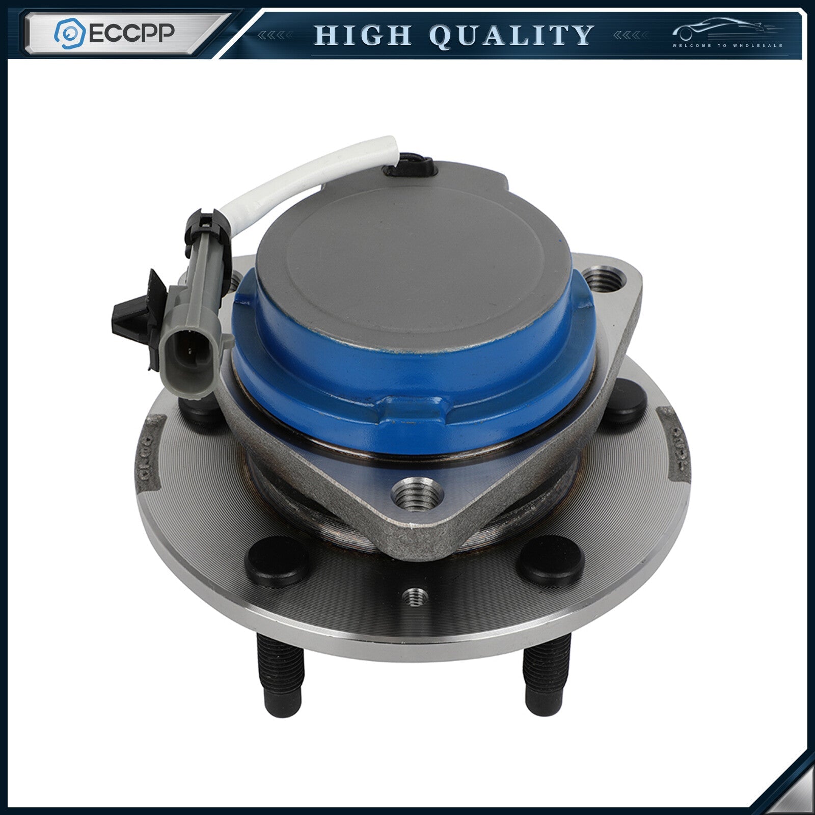 1P Wheel Hub Bearing Front RWD For Cadillac STS 2005-2011 CTS V6 2003-2007 5 Lug 6B93BC-57