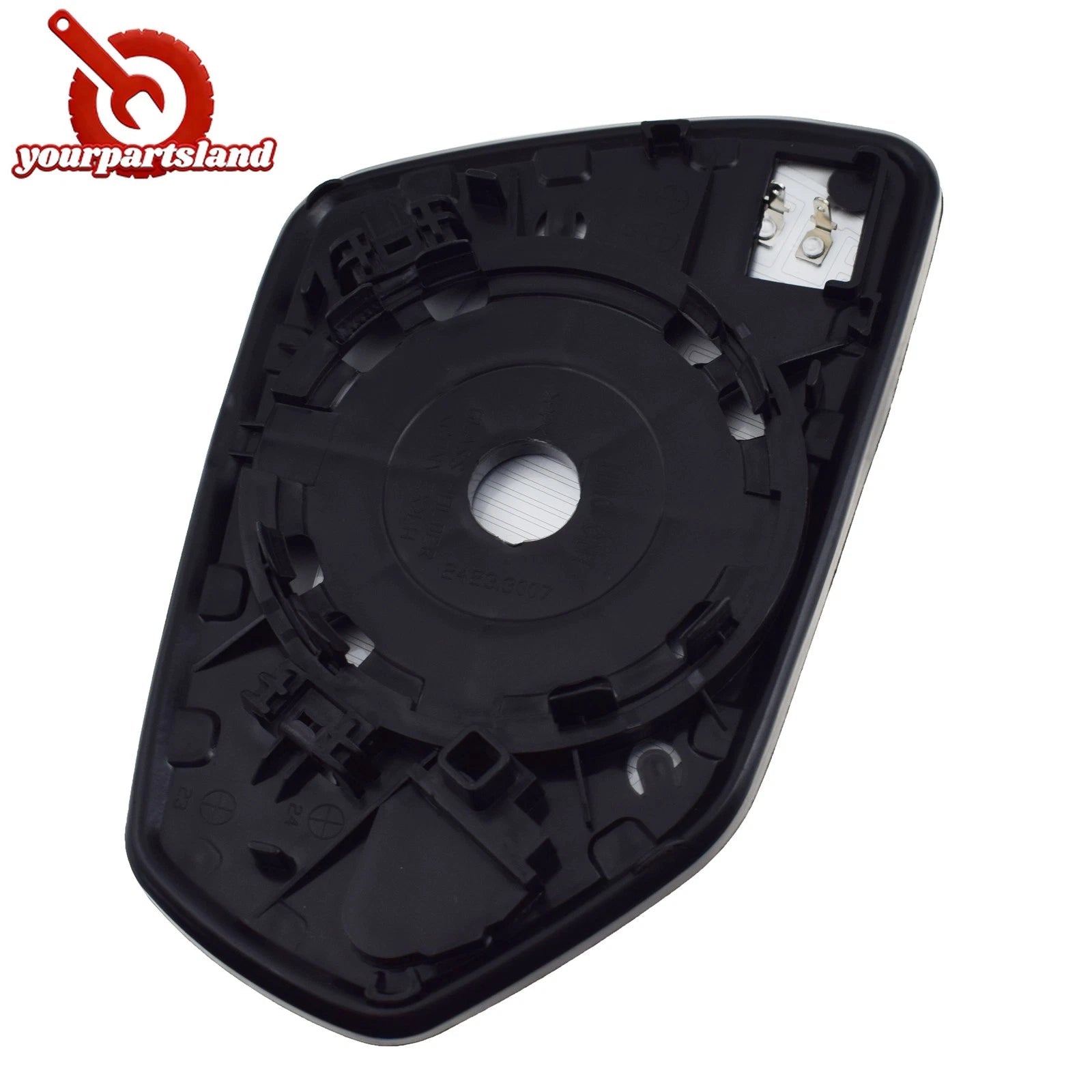 Left Heated Rearview Mirror Glass for Hyundai Elantra 2021 2022 2023 87611-AA040 6B93BC-57