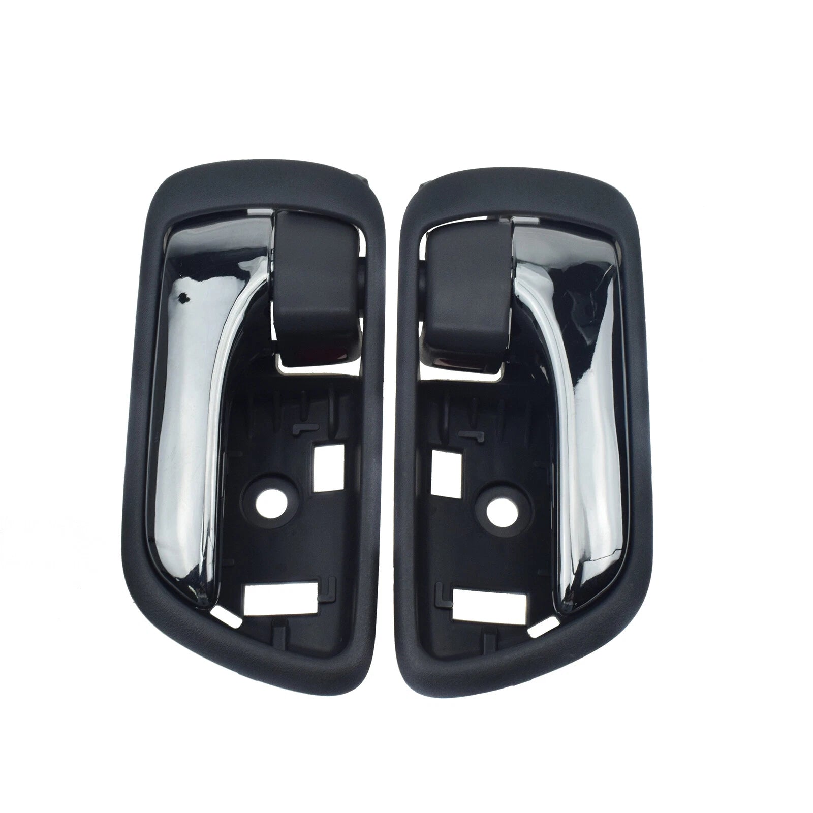 2Pcs Interior Door Handle Left Right Gray Chrome For Toyota Camry 2002-2006 6B93BC-57