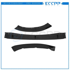 Fits 2016-2021 Mazda MX-5 Bright Black Front Spoiler Lips Bumper 6B93BC-57