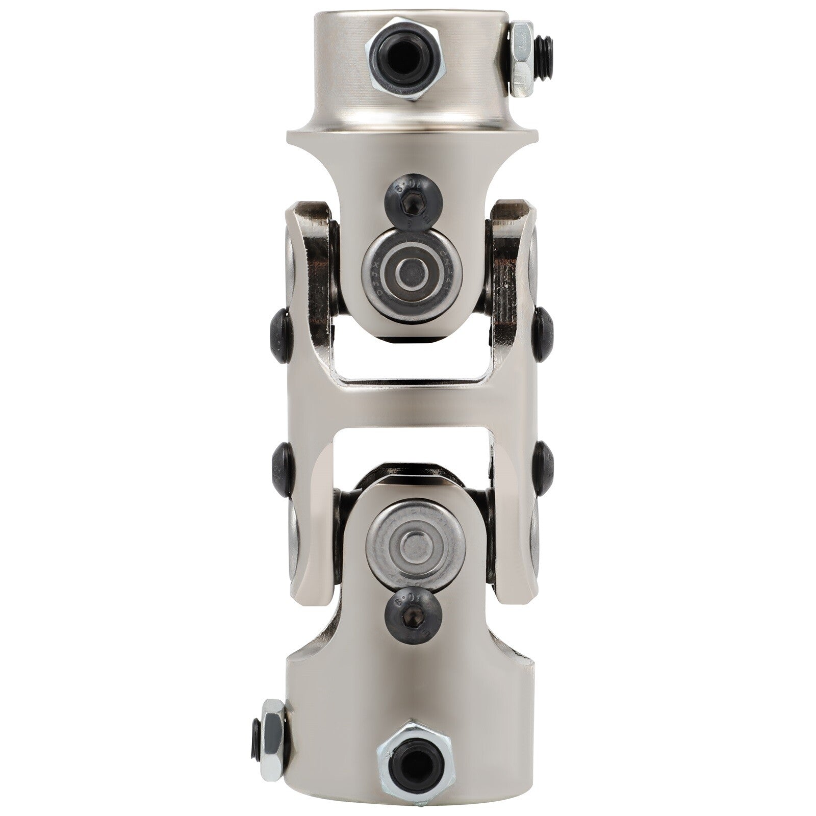 1" DD X 3/4" DD Double Steering U-Joint Chrome Universal Steering U Joint Shaft 6B93BC-57