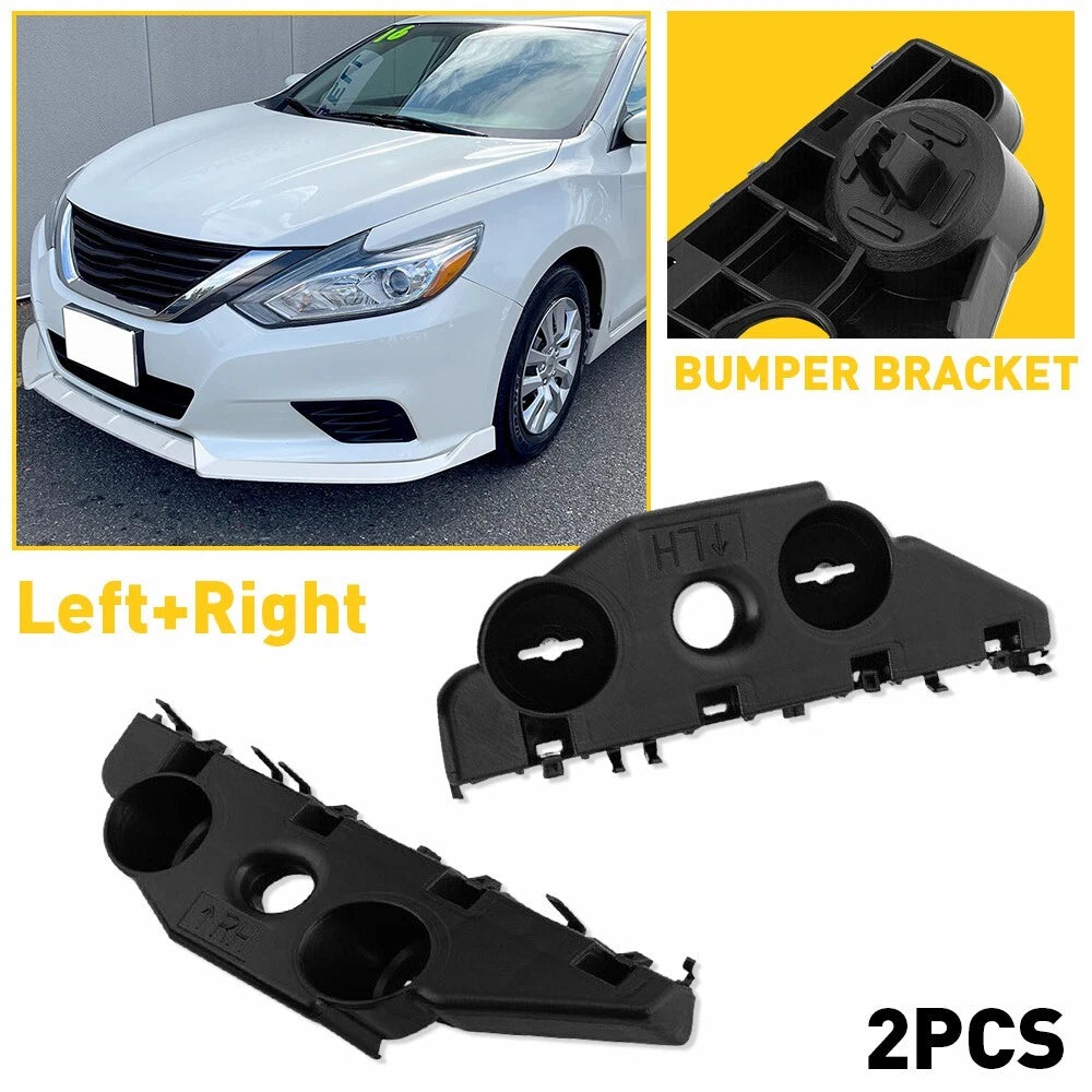 Pair Bumper Hold Bracket Front Retainer Fits For Nissan Mount Altima 2016-2018 6B93BC-57